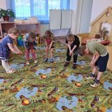 создание положительного эмоционального настроя, развитие двигательного репертуара.
